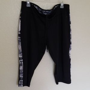Drawstring active wear pants